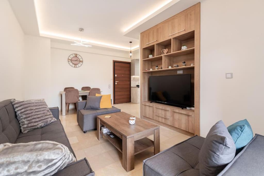 Comfy Flat Near Edem Beach By Atheniankeys Экстерьер фото